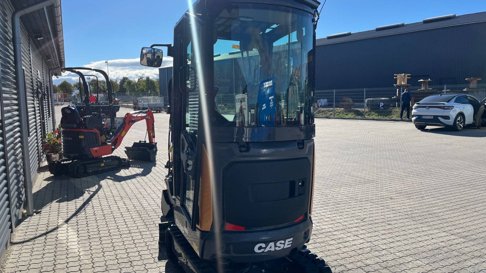 Bagger типа Case IH CX19D Fabriksny maskine klar til brug., Gebrauchtmaschine в Rønnede (Фотография 10)