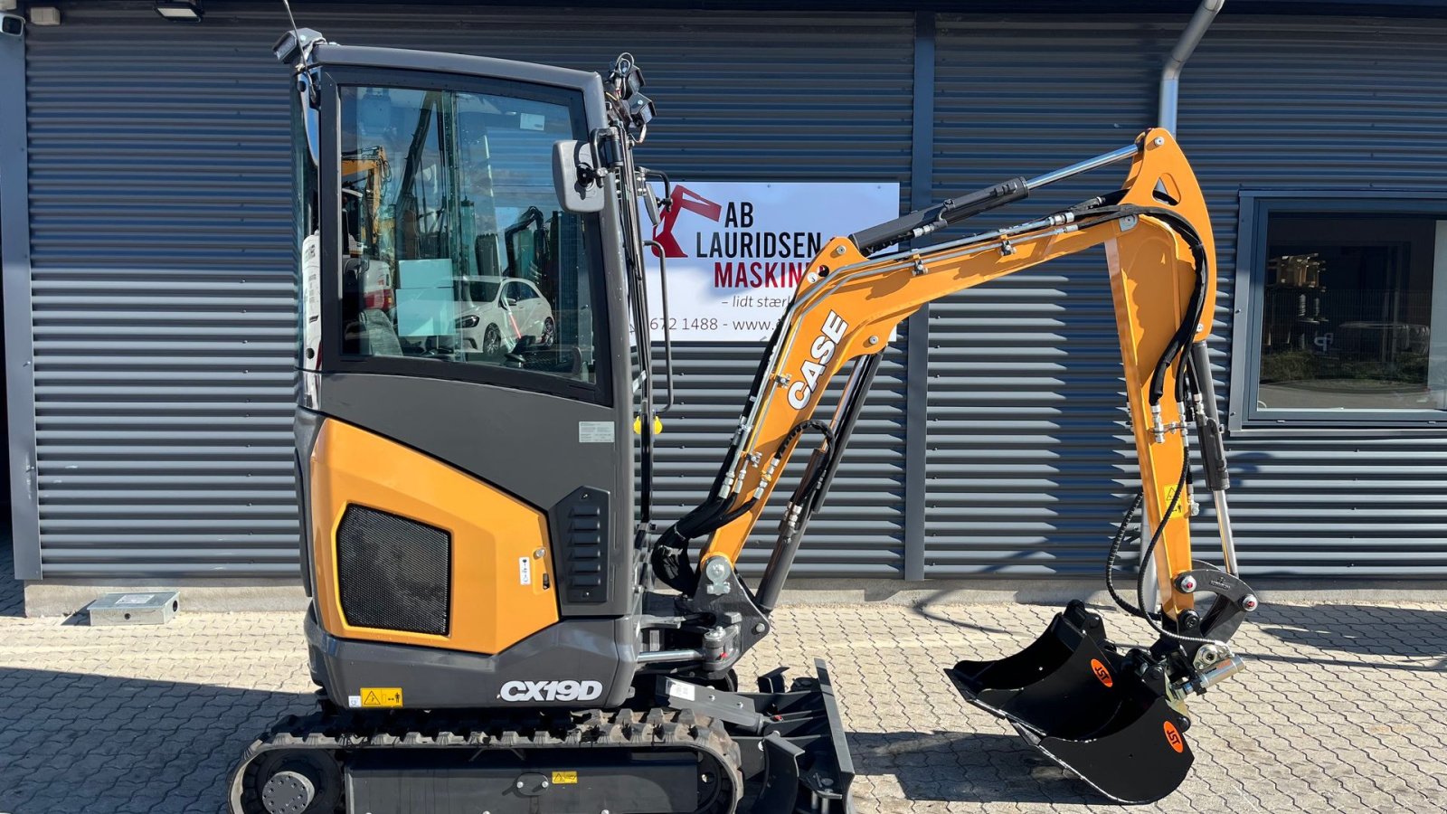 Bagger типа Case IH CX19D Fabriksny maskine klar til brug., Gebrauchtmaschine в Rønnede (Фотография 1)