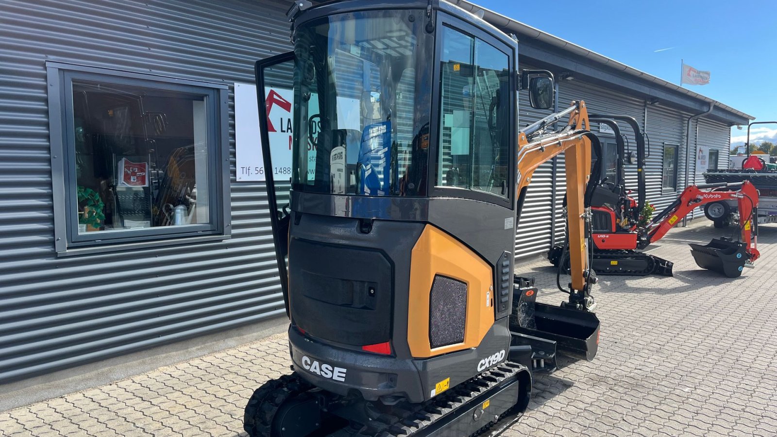 Bagger a típus Case IH CX19D Fabriksny! monteret med tiltman med hydraulisk s30 og JST skovle., Gebrauchtmaschine ekkor: Rønnede (Kép 16)