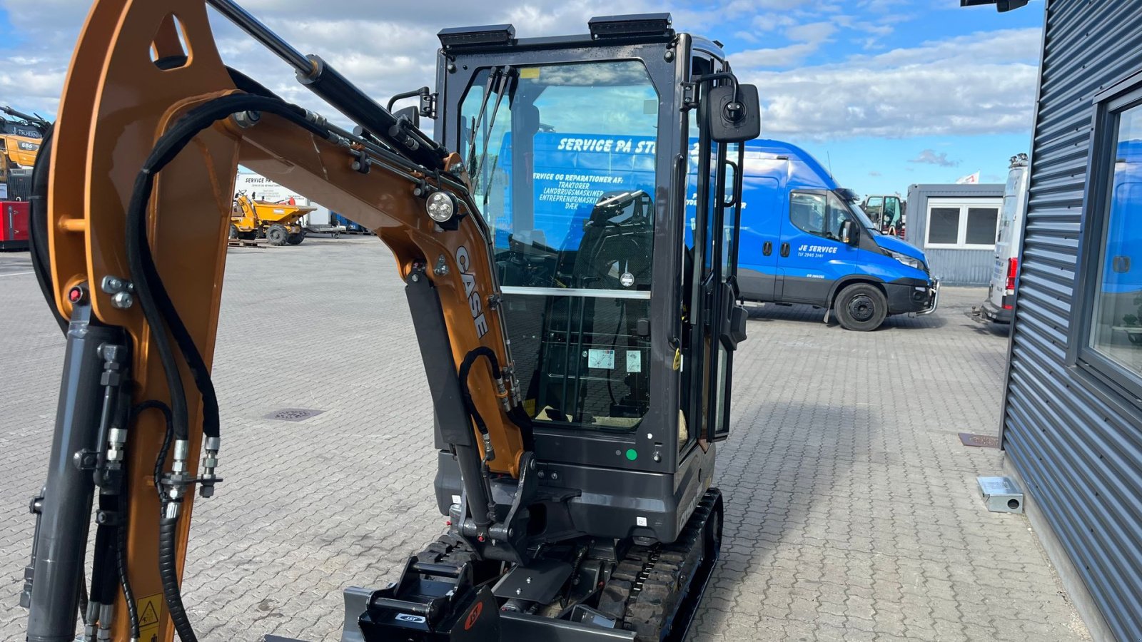 Bagger a típus Case IH CX19D Fabriksny! monteret med tiltman med hydraulisk s30 og JST skovle., Gebrauchtmaschine ekkor: Rønnede (Kép 7)