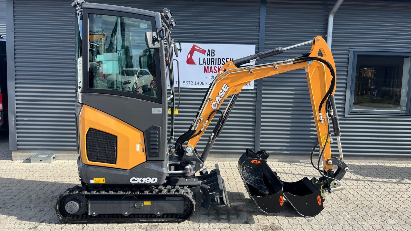 Bagger a típus Case IH CX19D Fabriksny! monteret med tiltman med hydraulisk s30 og JST skovle., Gebrauchtmaschine ekkor: Rønnede (Kép 1)