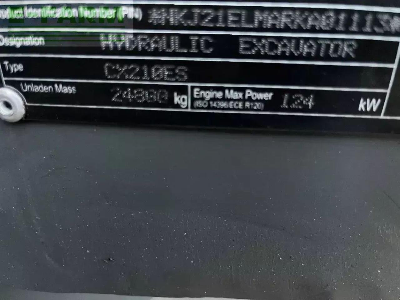 Bagger of the type Case IH cx210 e, Gebrauchtmaschine in AALBORG SV (Picture 13)