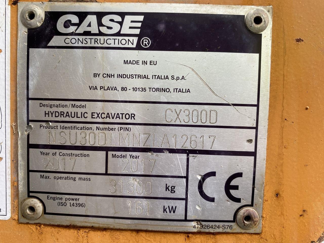 Bagger a típus Case IH CX300D, Gebrauchtmaschine ekkor: Skive (Kép 13)
