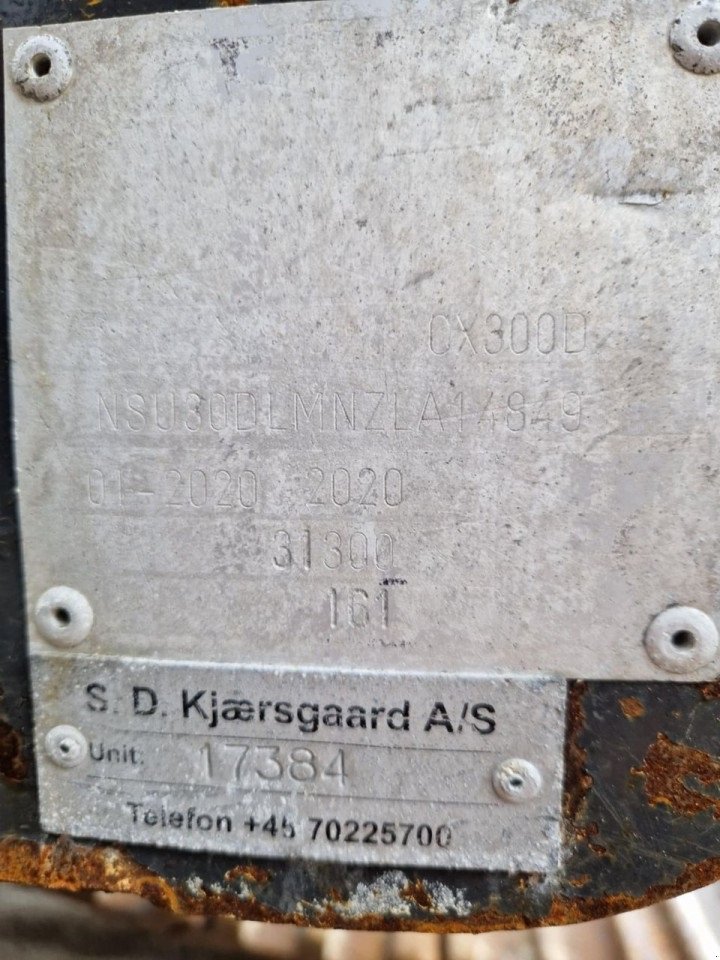 Bagger Türe ait Case IH CX300D, Gebrauchtmaschine içinde Skive (resim 13)