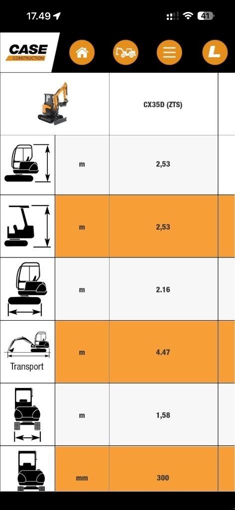 Bagger typu Case IH CX35D, Gebrauchtmaschine w Vrå, Frejlev, Hornslet & Ringsted (Zdjęcie 5)