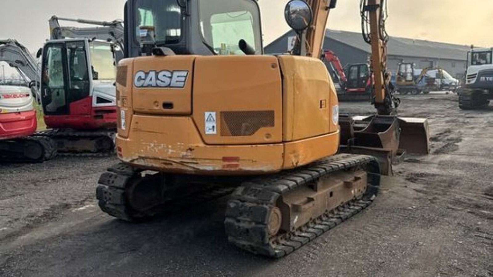 Bagger типа Case IH CX80C, Gebrauchtmaschine в Rødovre (Фотография 3)