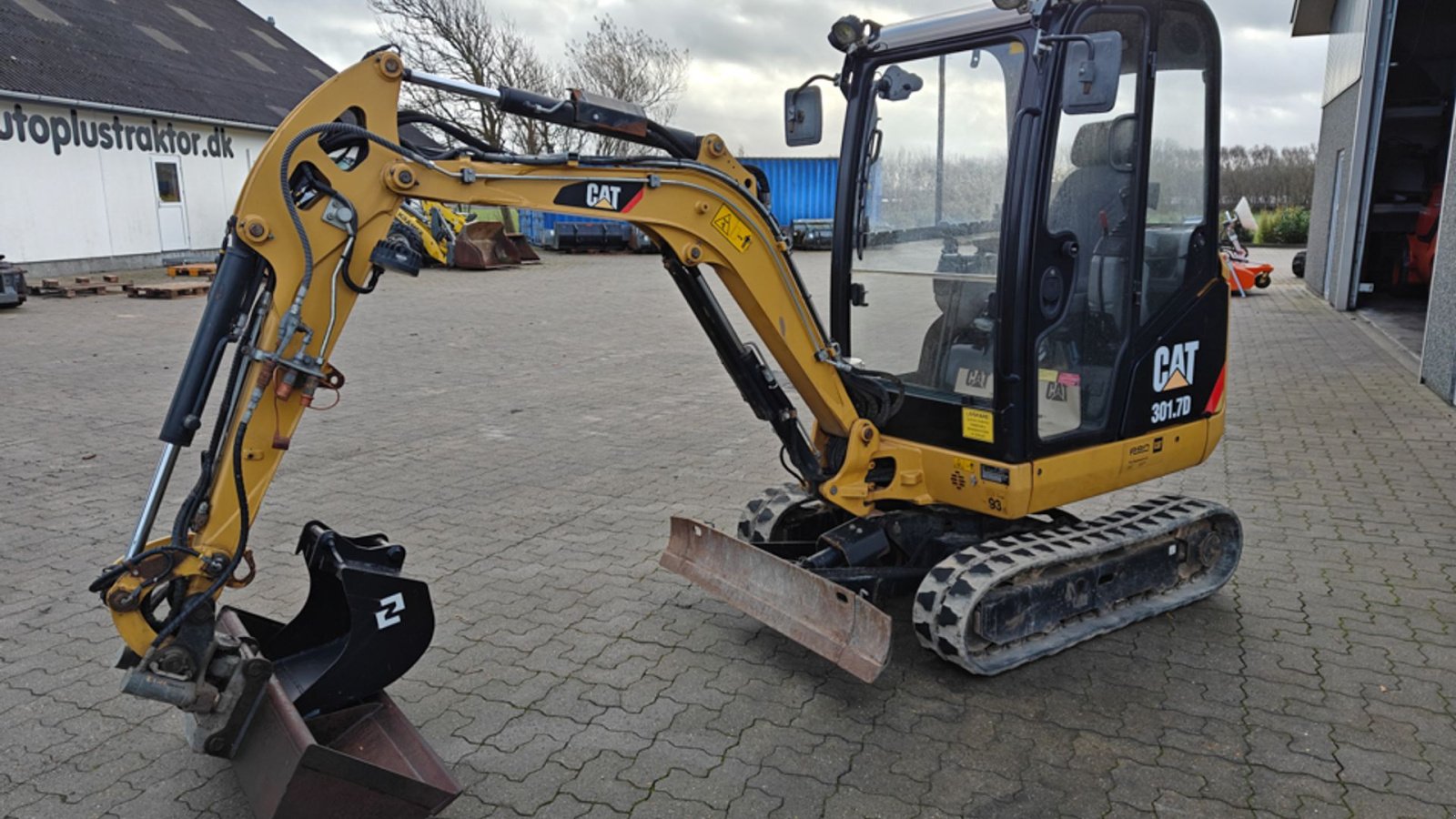 Bagger van het type CAT 301.7D, Gebrauchtmaschine in Vrå (Foto 8)
