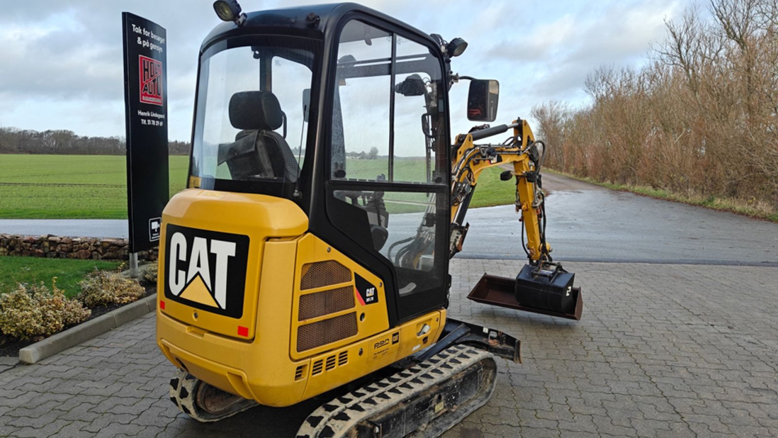 Bagger des Typs CAT 301.7D, Gebrauchtmaschine in Vrå (Bild 4)