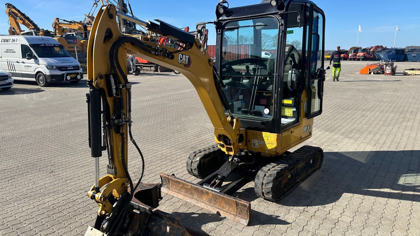 Bagger a típus CAT 301.8, Gebrauchtmaschine ekkor: Rønnede (Kép 4)