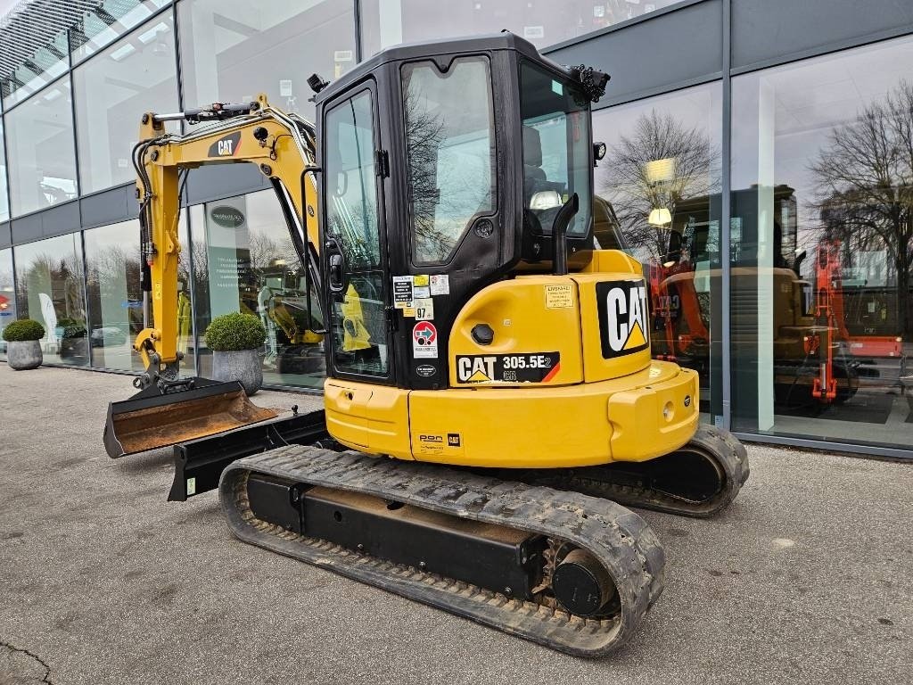 Bagger Türe ait CAT 305.5 E2 cr, Gebrauchtmaschine içinde Fårevejle (resim 6)