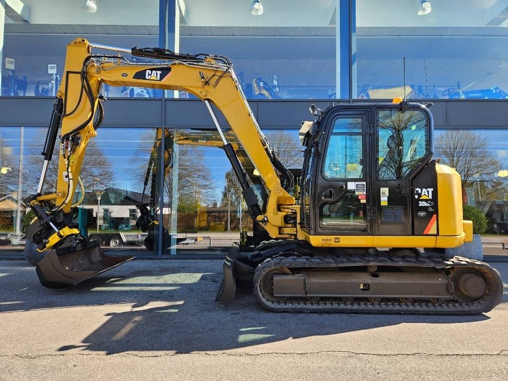 Bagger типа CAT 308 E 2 CR, Gebrauchtmaschine в Fårevejle (Фотография 5)
