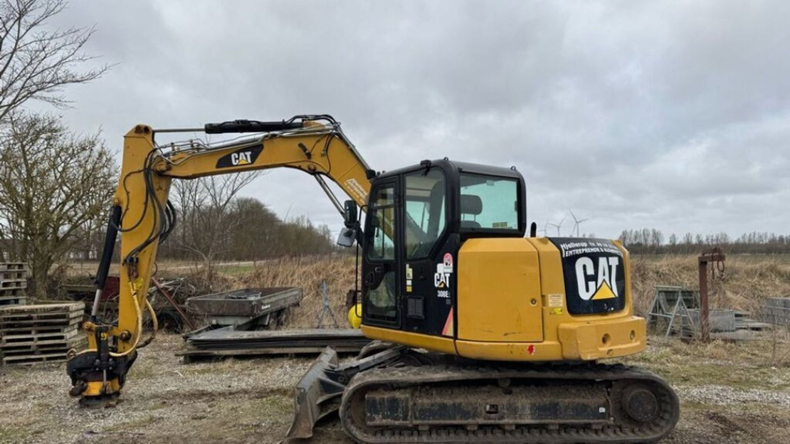Bagger typu CAT 308E2 CR, Gebrauchtmaschine v Rødovre (Obrázek 4)