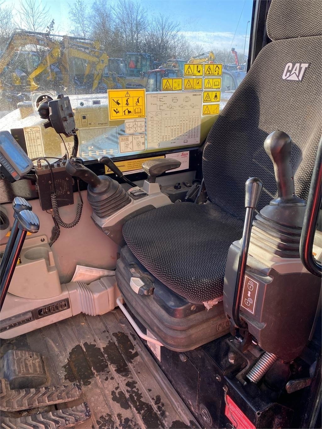 Bagger типа CAT 308E2CR, Gebrauchtmaschine в Vojens (Фотография 7)