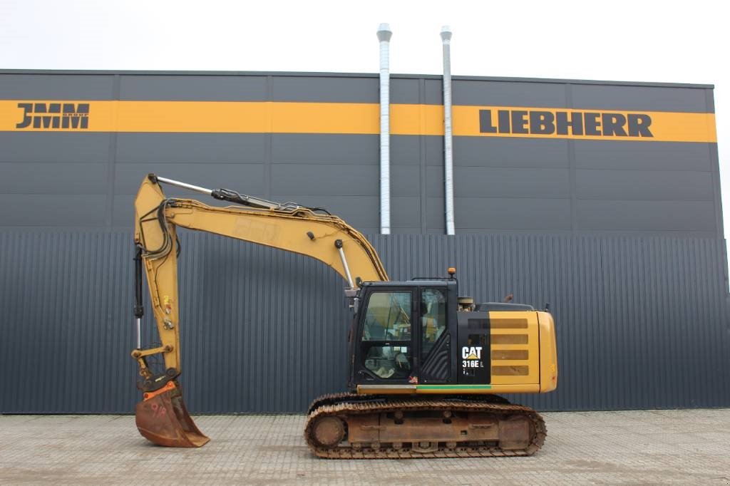 Bagger des Typs CAT 316EL, Gebrauchtmaschine in Vojens (Bild 1)