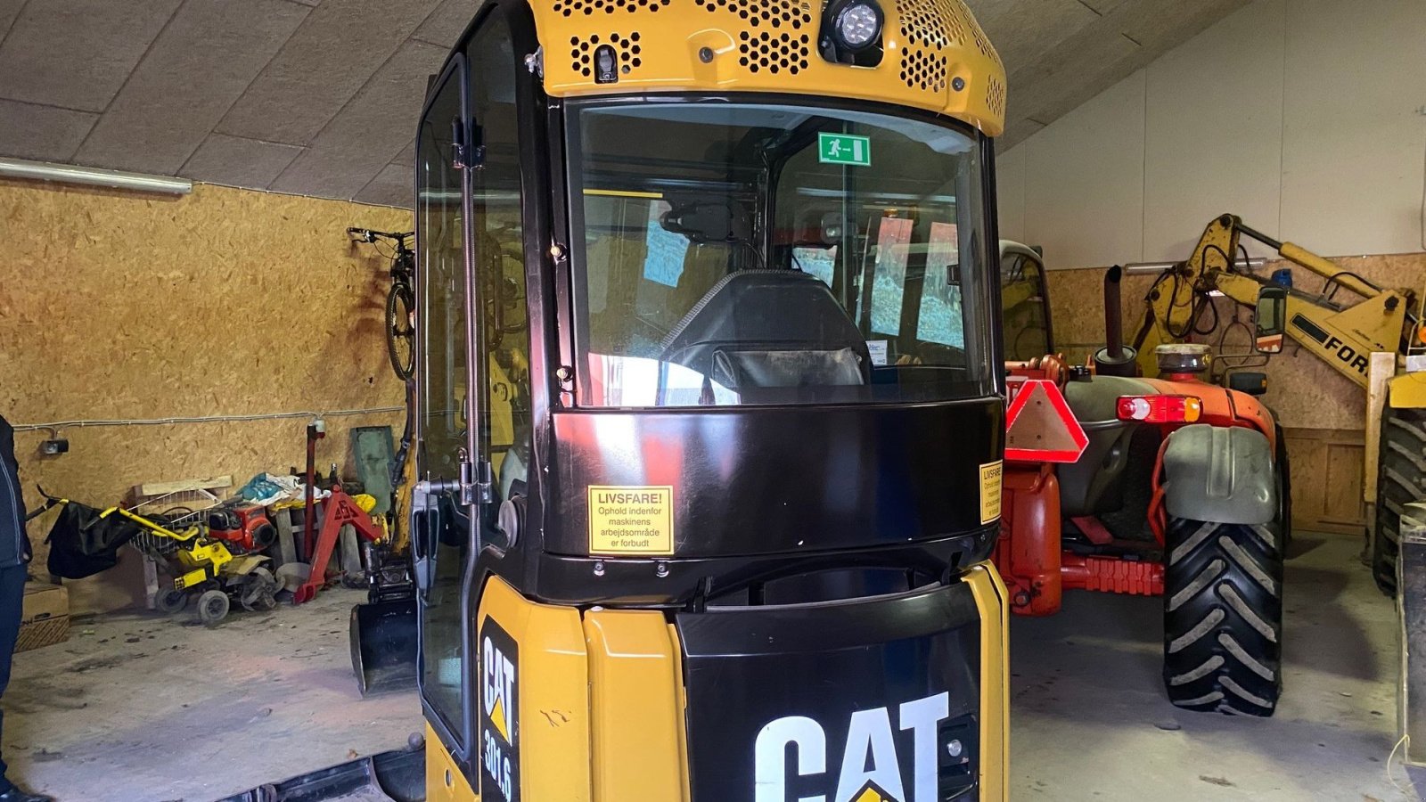 Bagger van het type Caterpillar 301.6 med hurtigskifte og tilt, Gebrauchtmaschine in Kjellerup (Foto 5)