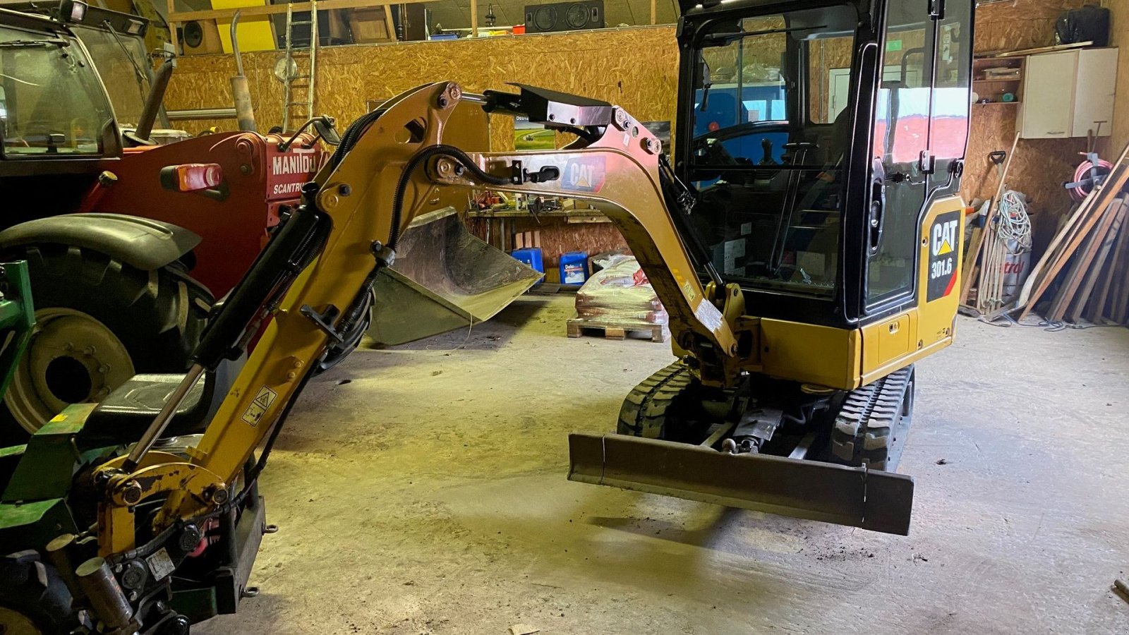 Bagger van het type Caterpillar 301.6 med hurtigskifte og tilt, Gebrauchtmaschine in Kjellerup (Foto 1)