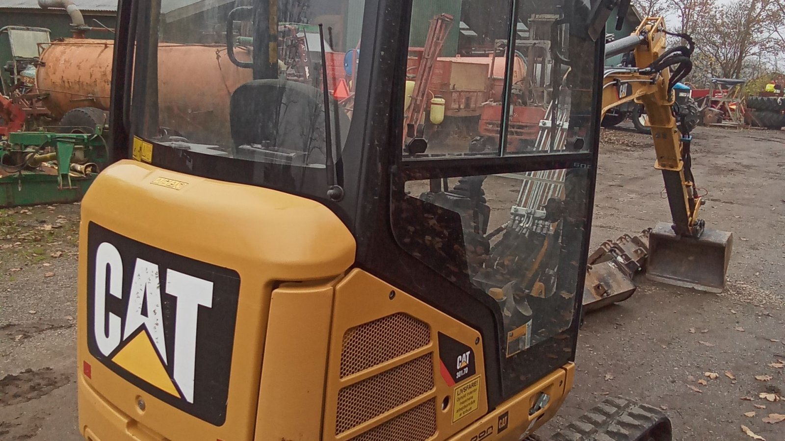 Bagger del tipo Caterpillar 301.7D 301.7D, Gebrauchtmaschine In Varde (Immagine 2)