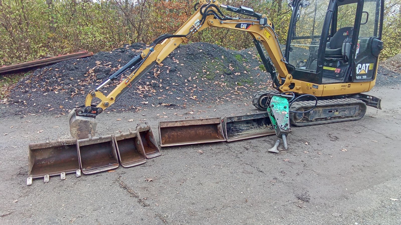 Bagger del tipo Caterpillar 301.7D 301.7D, Gebrauchtmaschine In Varde (Immagine 1)