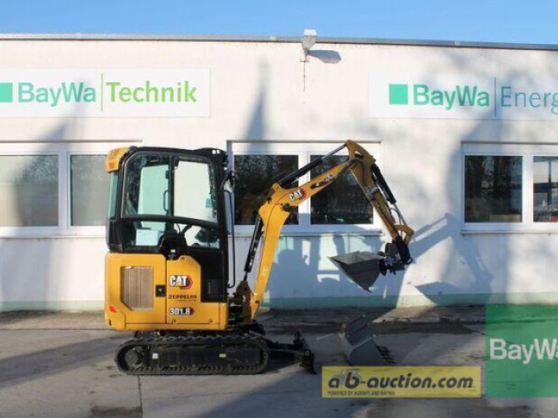 Bagger Türe ait Caterpillar 301.8-05A Minibagger, Gebrauchtmaschine içinde Straubing (resim 1)