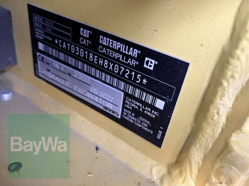 Bagger des Typs Caterpillar 301.8-05A, Gebrauchtmaschine in Großweitzschen  (Bild 13)