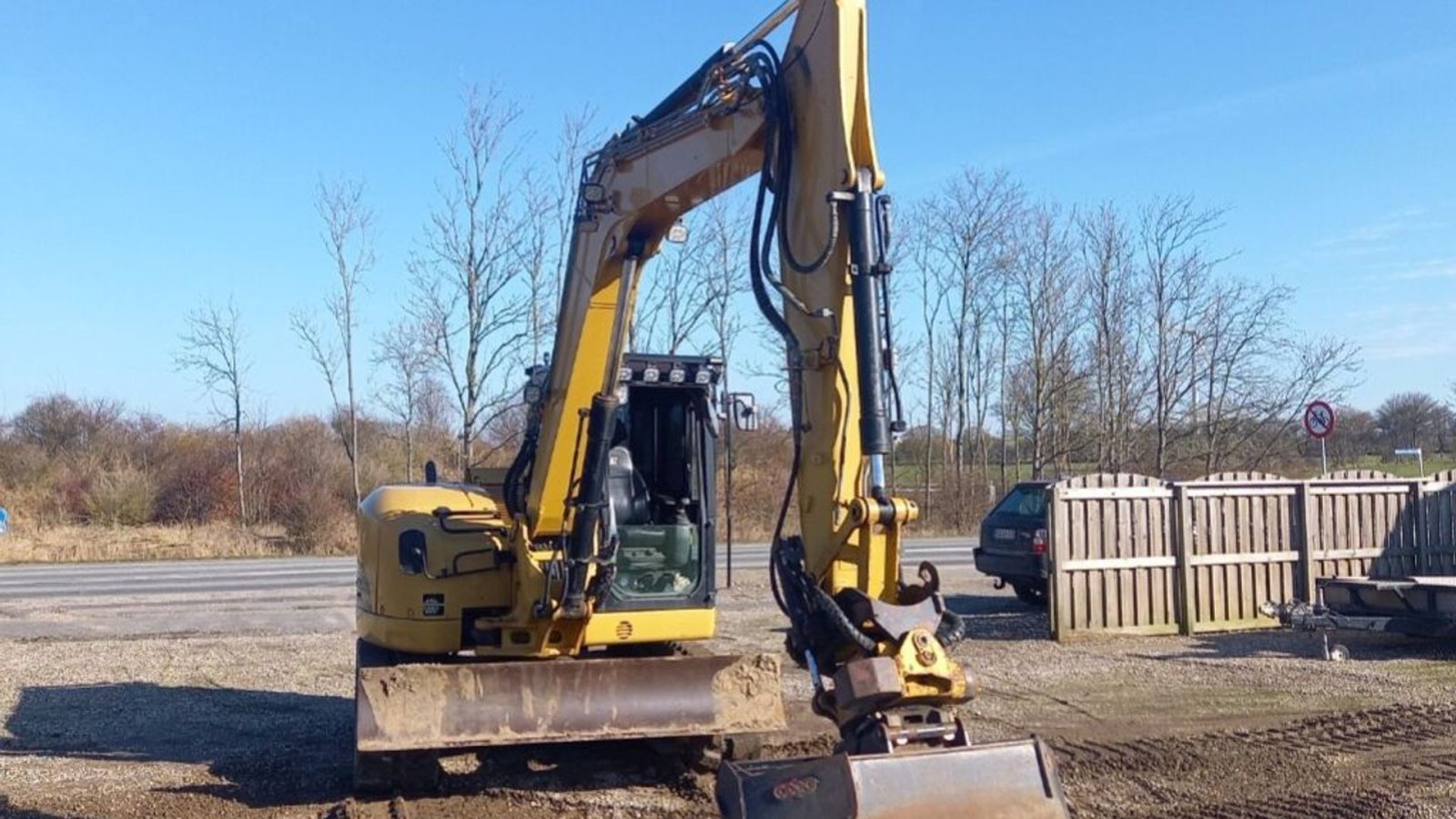 Bagger Türe ait Caterpillar 308D CR, Gebrauchtmaschine içinde Rødovre (resim 3)