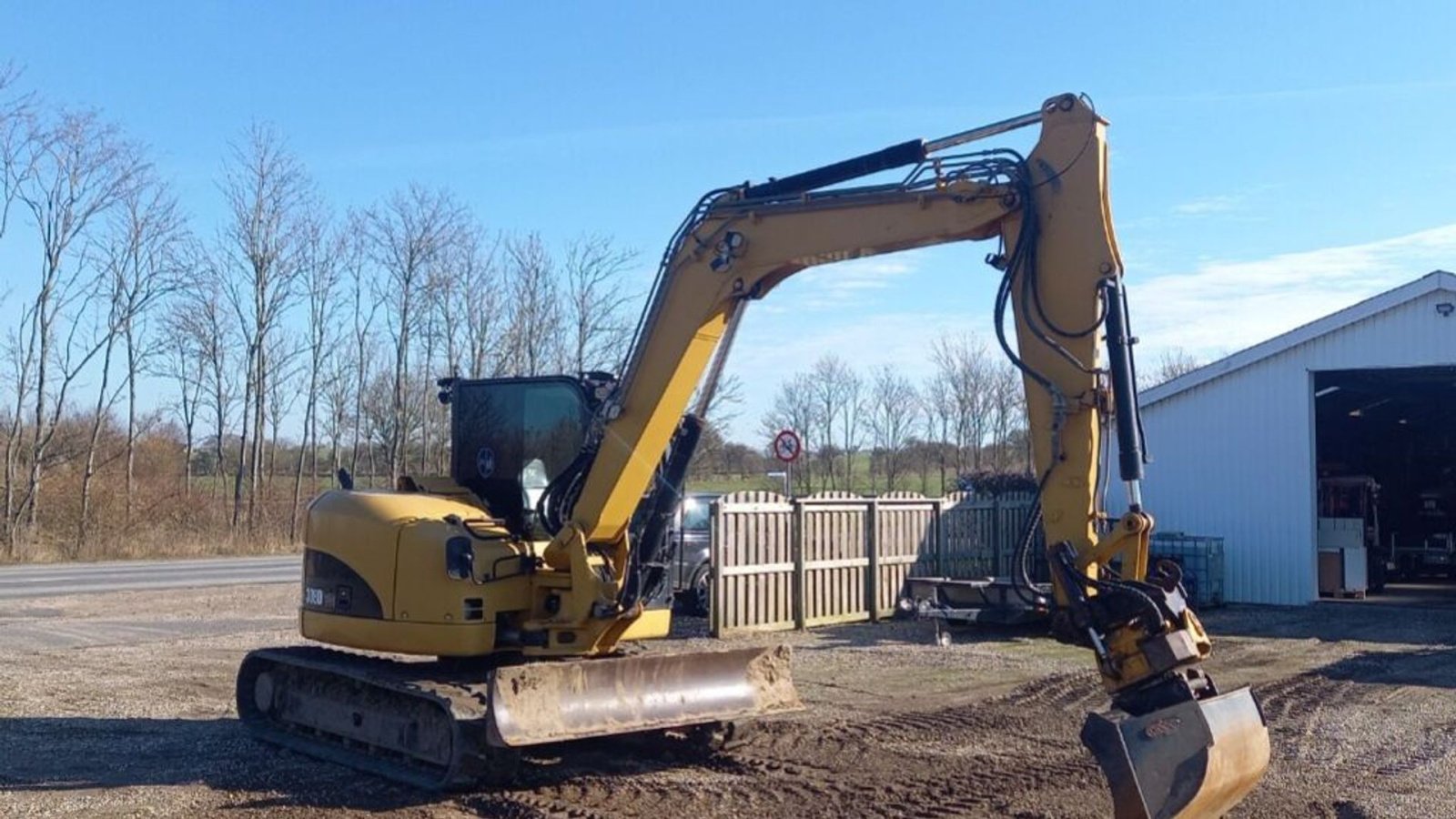Bagger Türe ait Caterpillar 308D CR, Gebrauchtmaschine içinde Rødovre (resim 4)