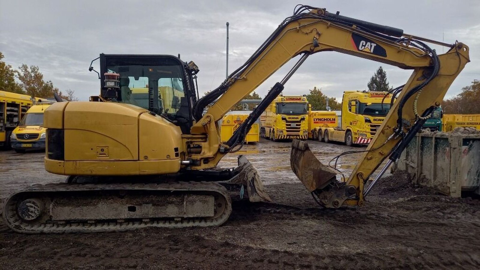 Bagger typu Caterpillar 308D, Gebrauchtmaschine v Rødovre (Obrázek 4)