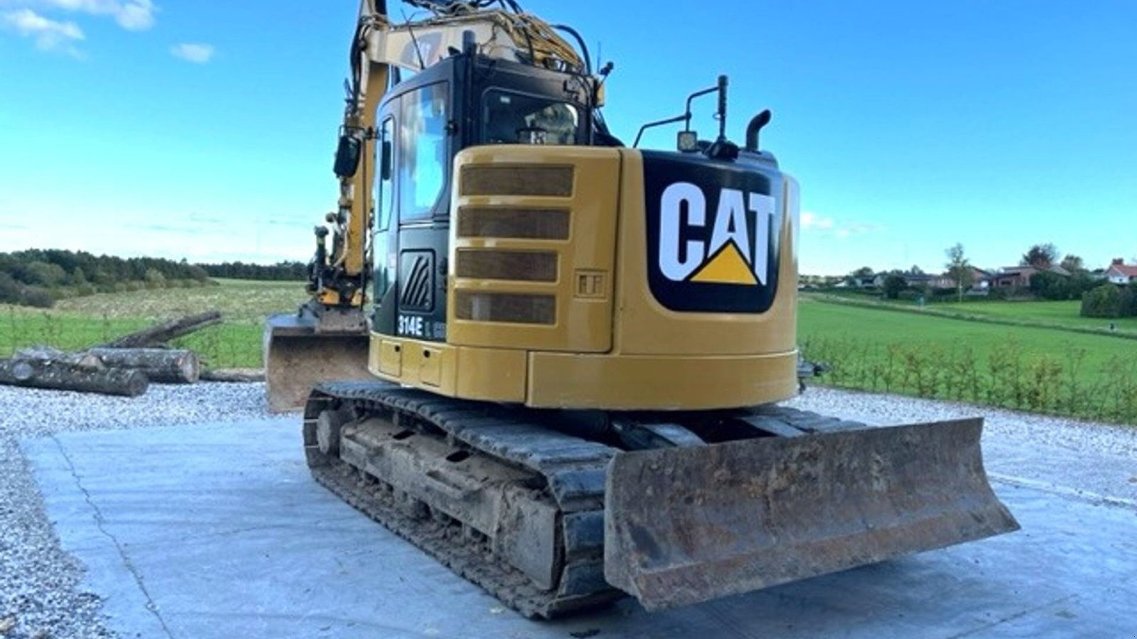 Bagger типа Caterpillar 314 ELCR / rotortilt og trimble / 6700 timer, Gebrauchtmaschine в Arden (Фотография 5)