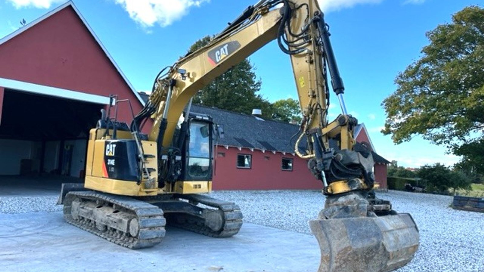 Bagger типа Caterpillar 314 ELCR / rotortilt og trimble / 6700 timer, Gebrauchtmaschine в Arden (Фотография 2)