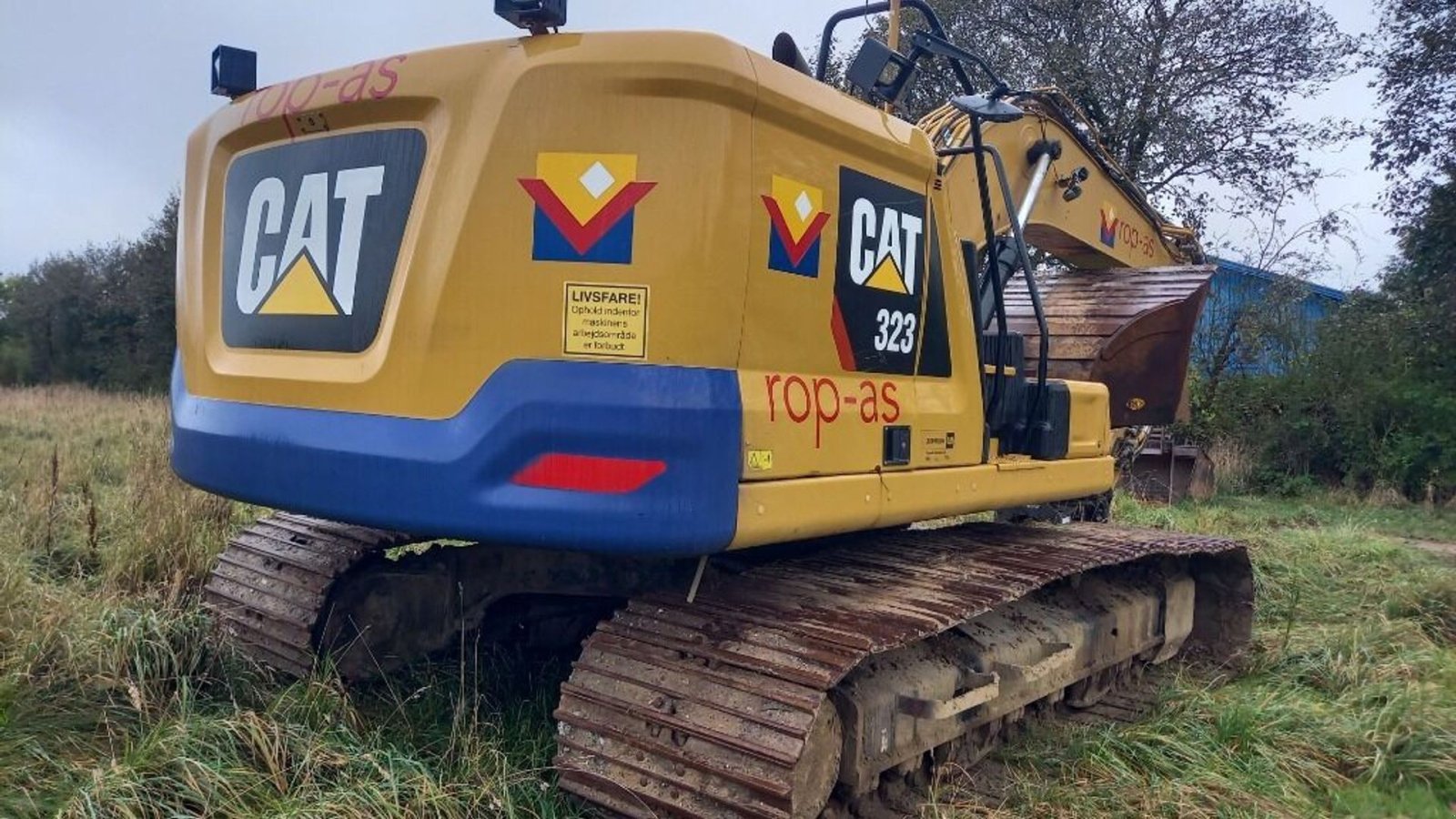 Bagger typu Caterpillar 323, Gebrauchtmaschine v Rødovre (Obrázek 5)