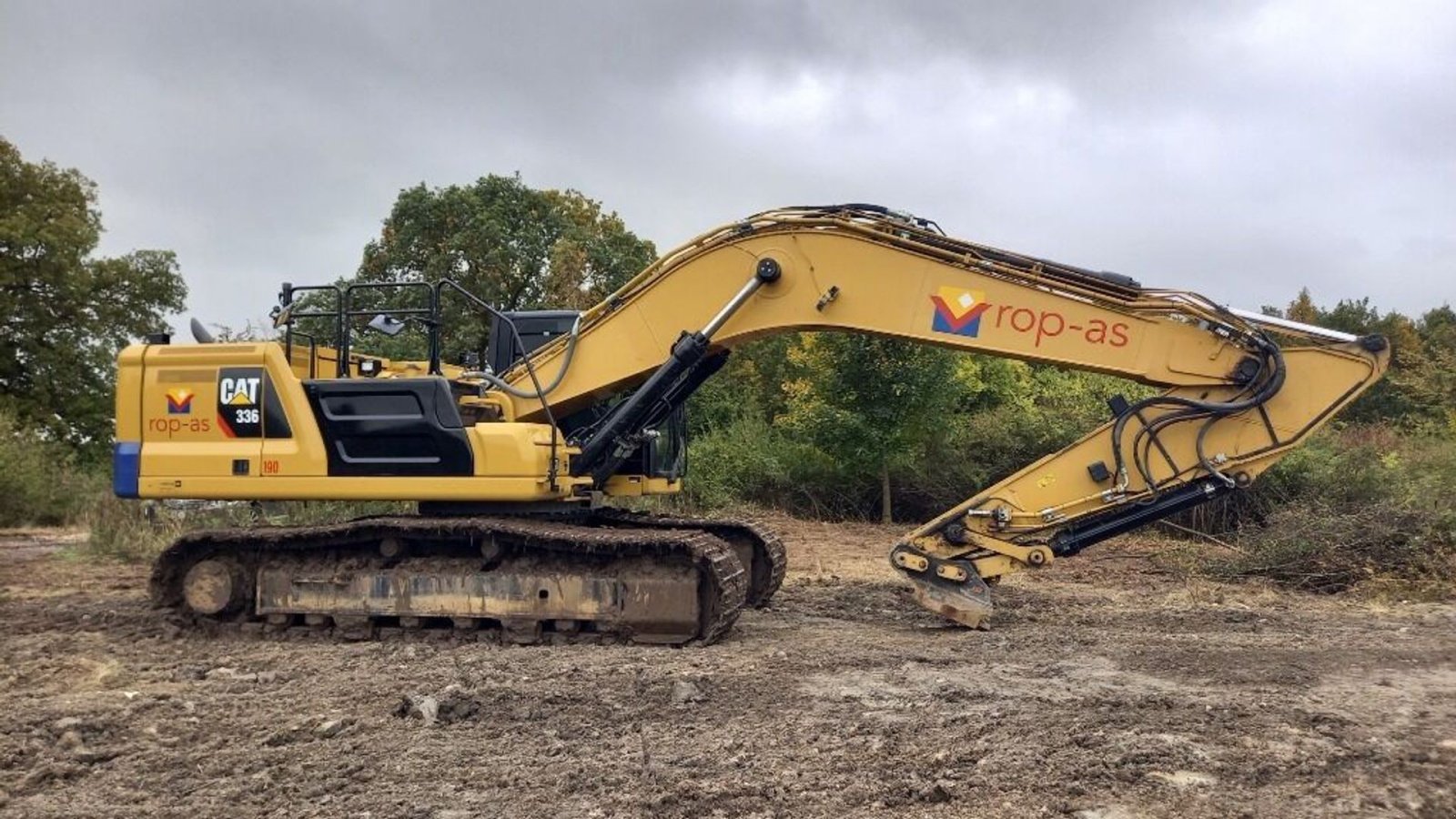 Bagger des Typs Caterpillar 336, Gebrauchtmaschine in Rødovre (Bild 4)
