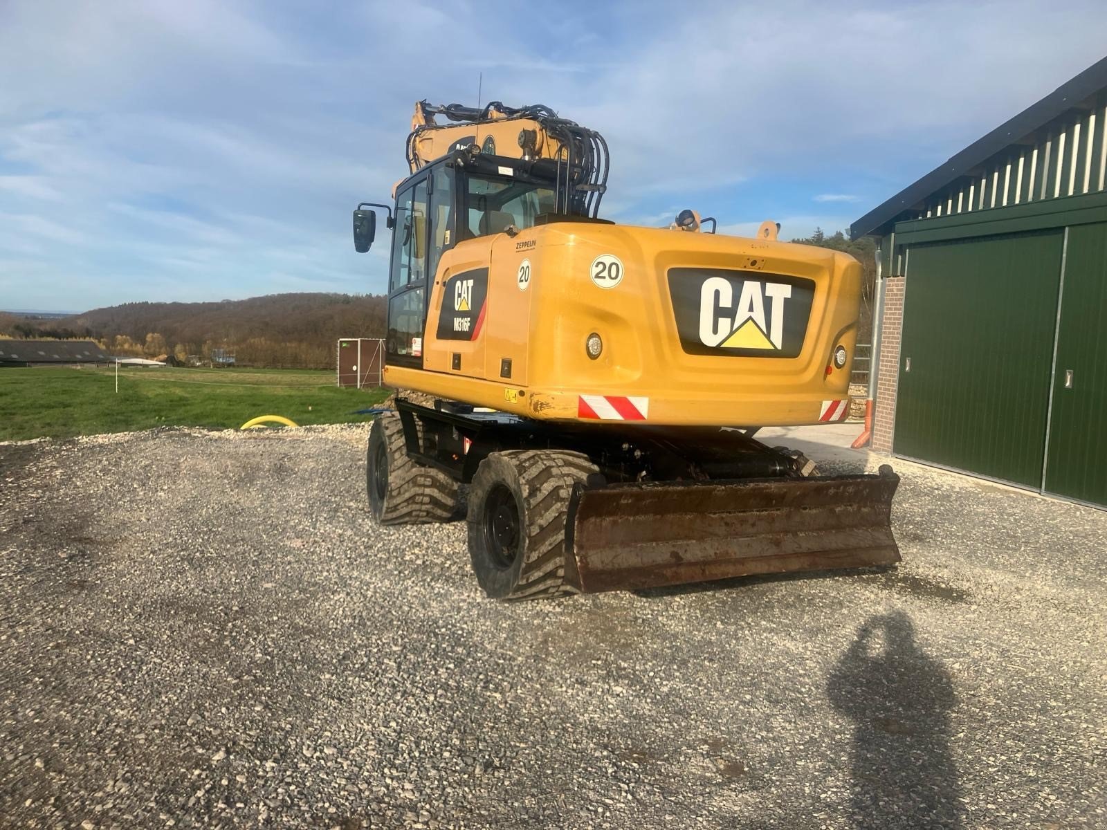 Bagger des Typs Caterpillar M316 F, Gebrauchtmaschine in Kruft (Bild 5)