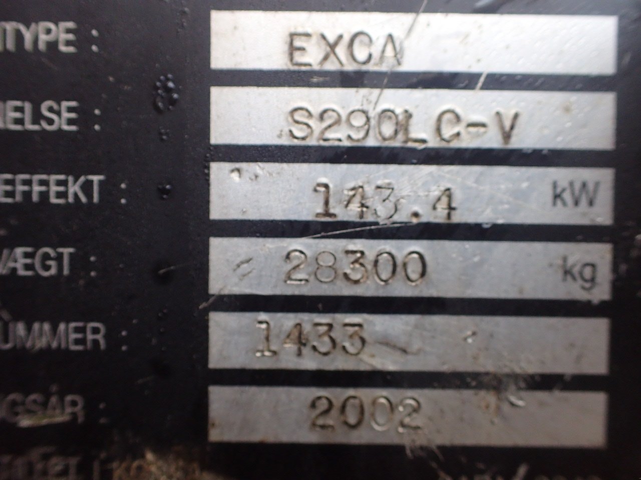 Bagger a típus Daewoo S290LC-V, Gebrauchtmaschine ekkor: Viborg (Kép 3)