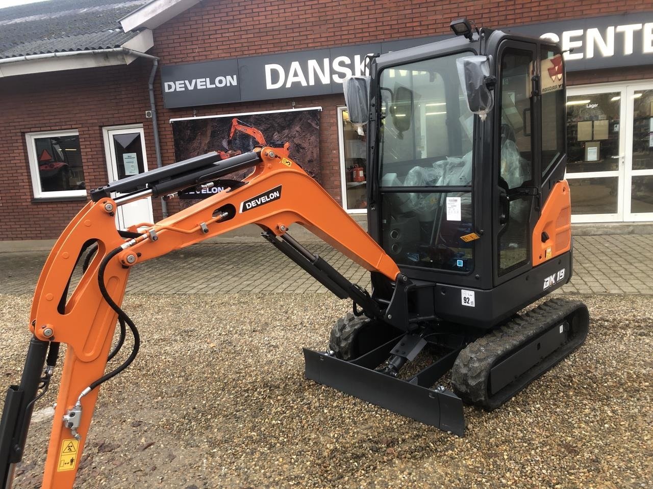 Bagger типа Develon DX19-7 MINIG, Gebrauchtmaschine в Videbæk (Фотография 8)