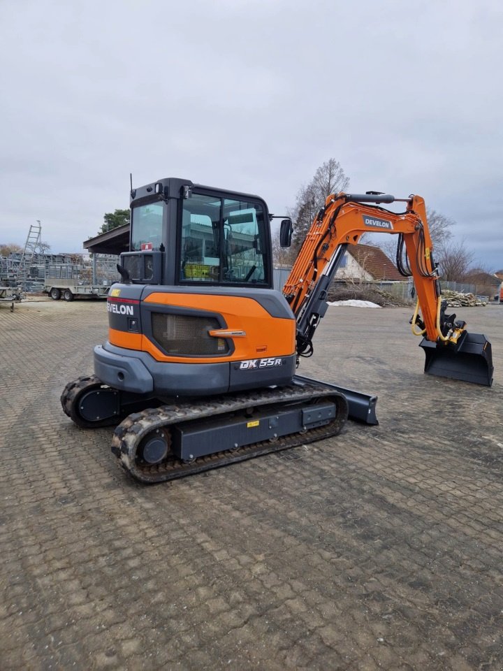 Bagger tipa Develon DX55R-7, Gebrauchtmaschine u Jelling (Slika 3)