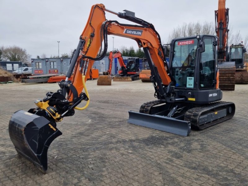 Bagger tip Develon DX55R-7, Gebrauchtmaschine in Jelling (Poză 1)
