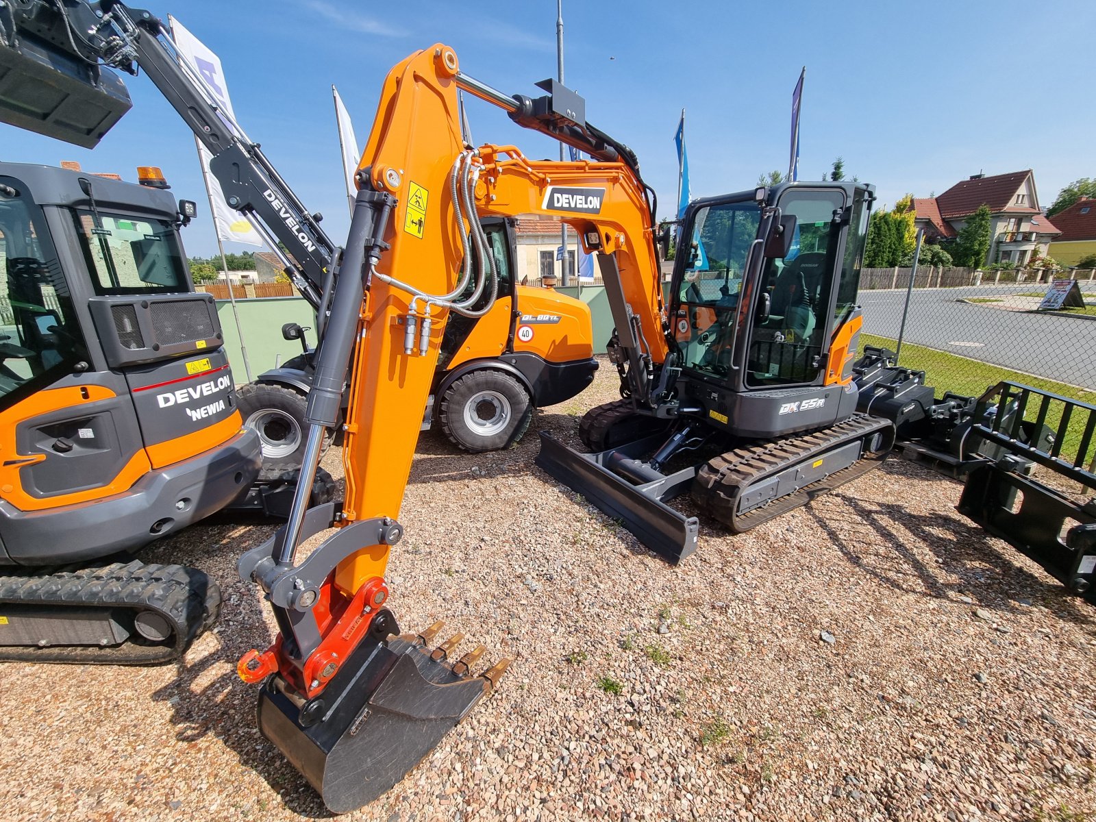 Bagger типа Develon DX55R-7, Gebrauchtmaschine в Stankov (Фотография 2)