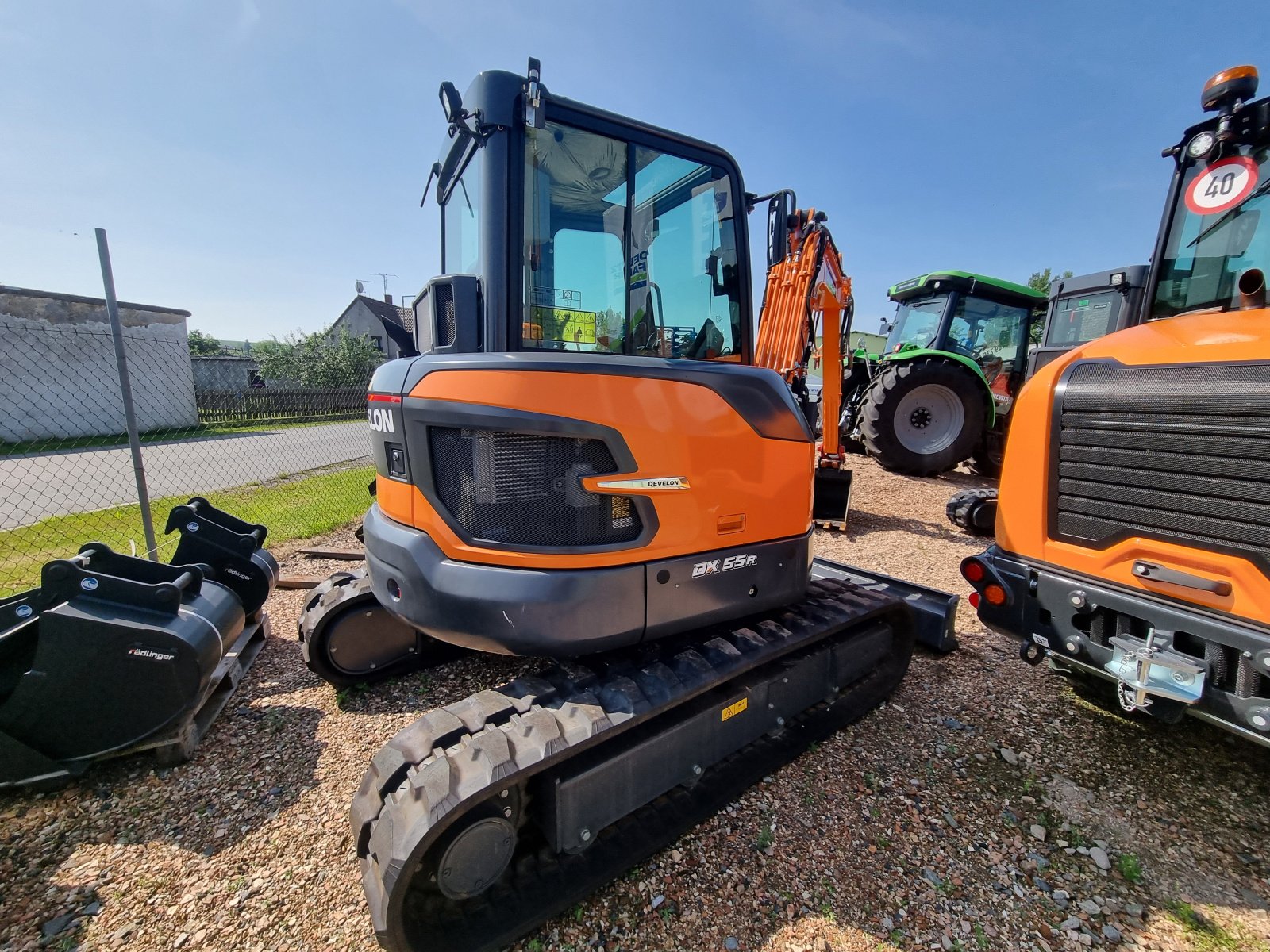 Bagger типа Develon DX55R-7, Gebrauchtmaschine в Stankov (Фотография 3)