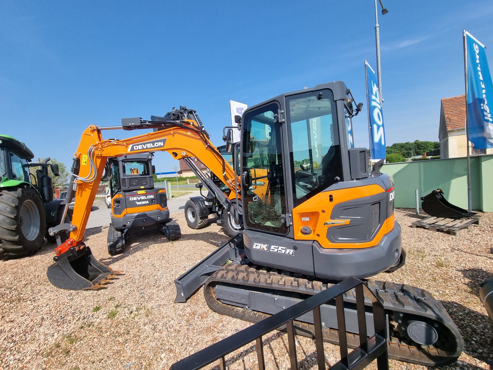 Bagger типа Develon DX55R-7, Gebrauchtmaschine в Stankov (Фотография 4)