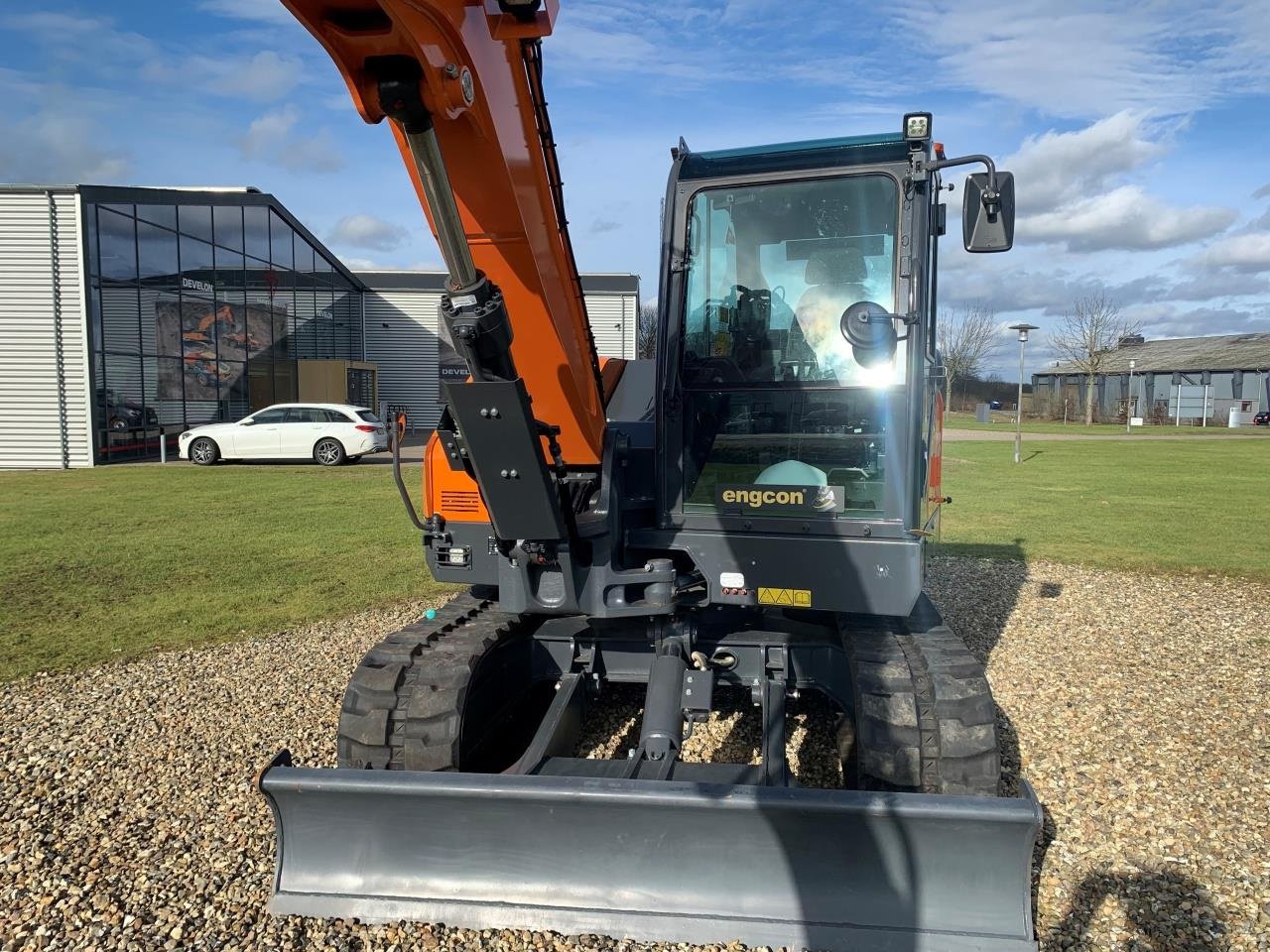 Bagger typu Develon DX85R-7, Gebrauchtmaschine w Jelling (Zdjęcie 2)