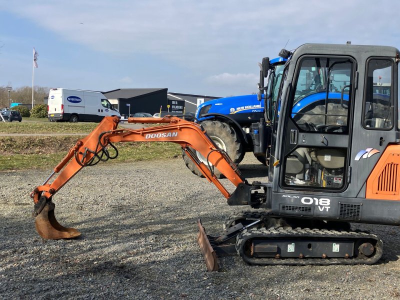 Bagger a típus Doosan 018VT, Gebrauchtmaschine ekkor: Roskilde