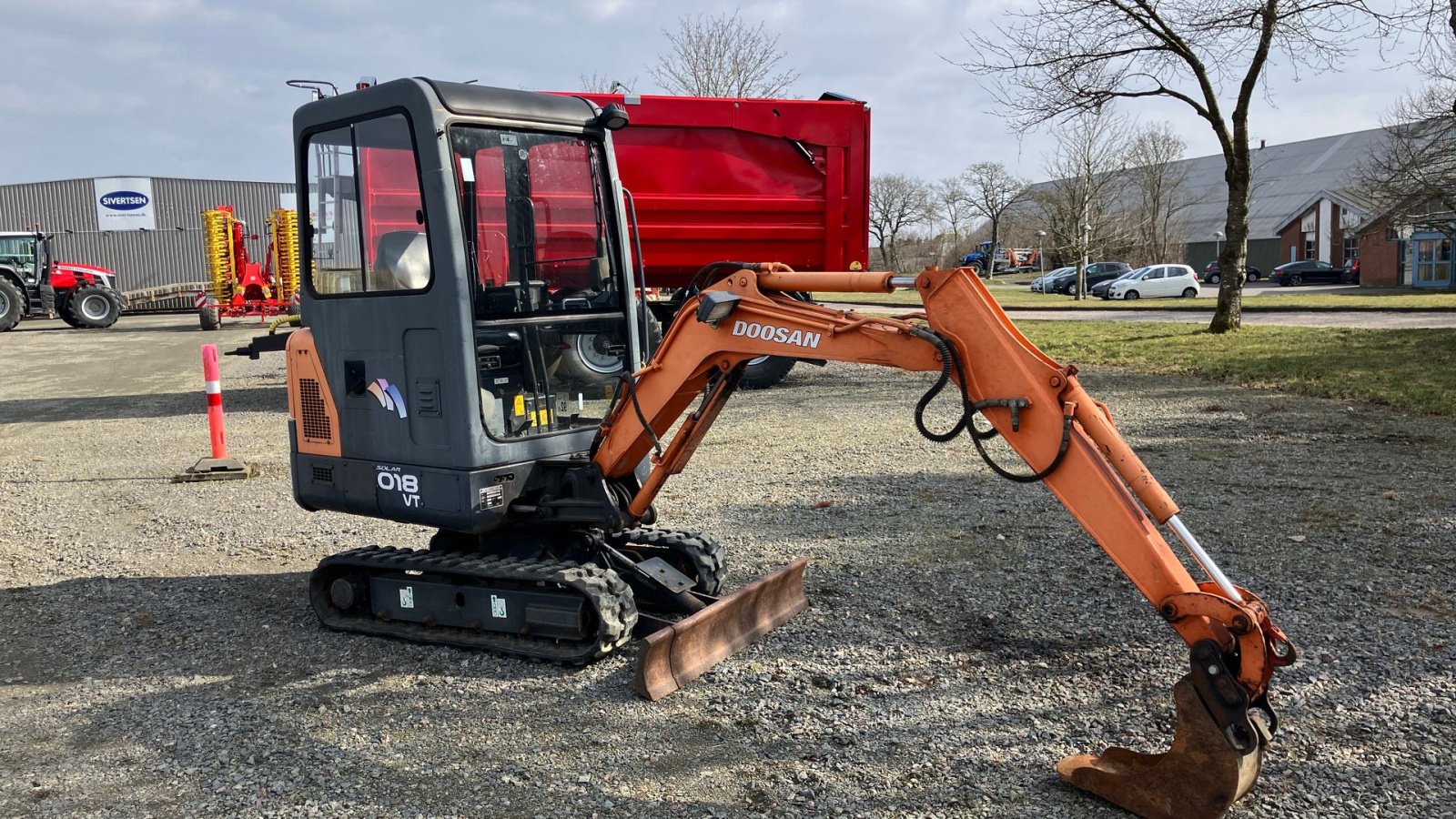 Bagger Türe ait Doosan 018VT, Gebrauchtmaschine içinde Roskilde (resim 2)