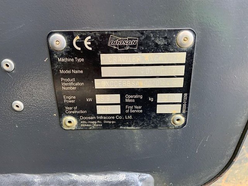 Bagger of the type Doosan DX140 LCR, Gebrauchtmaschine in Kaunas (Picture 17)