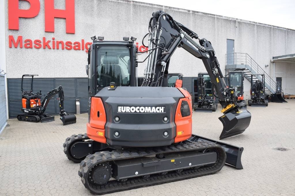 Bagger a típus Eurocomach 100 TR DEMO MODEL FÅ TIMER MED CITY BOM / KNÆKARM, Gebrauchtmaschine ekkor: Fredensborg (Kép 13)