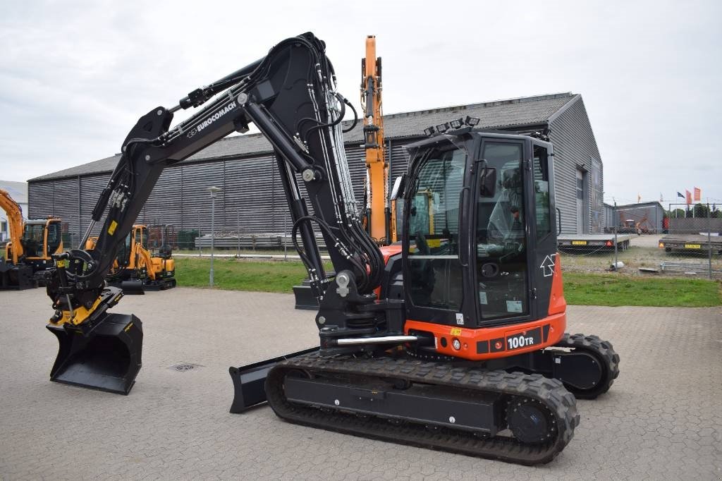 Bagger des Typs Eurocomach 100 TR, Gebrauchtmaschine in Fredensborg (Bild 4)