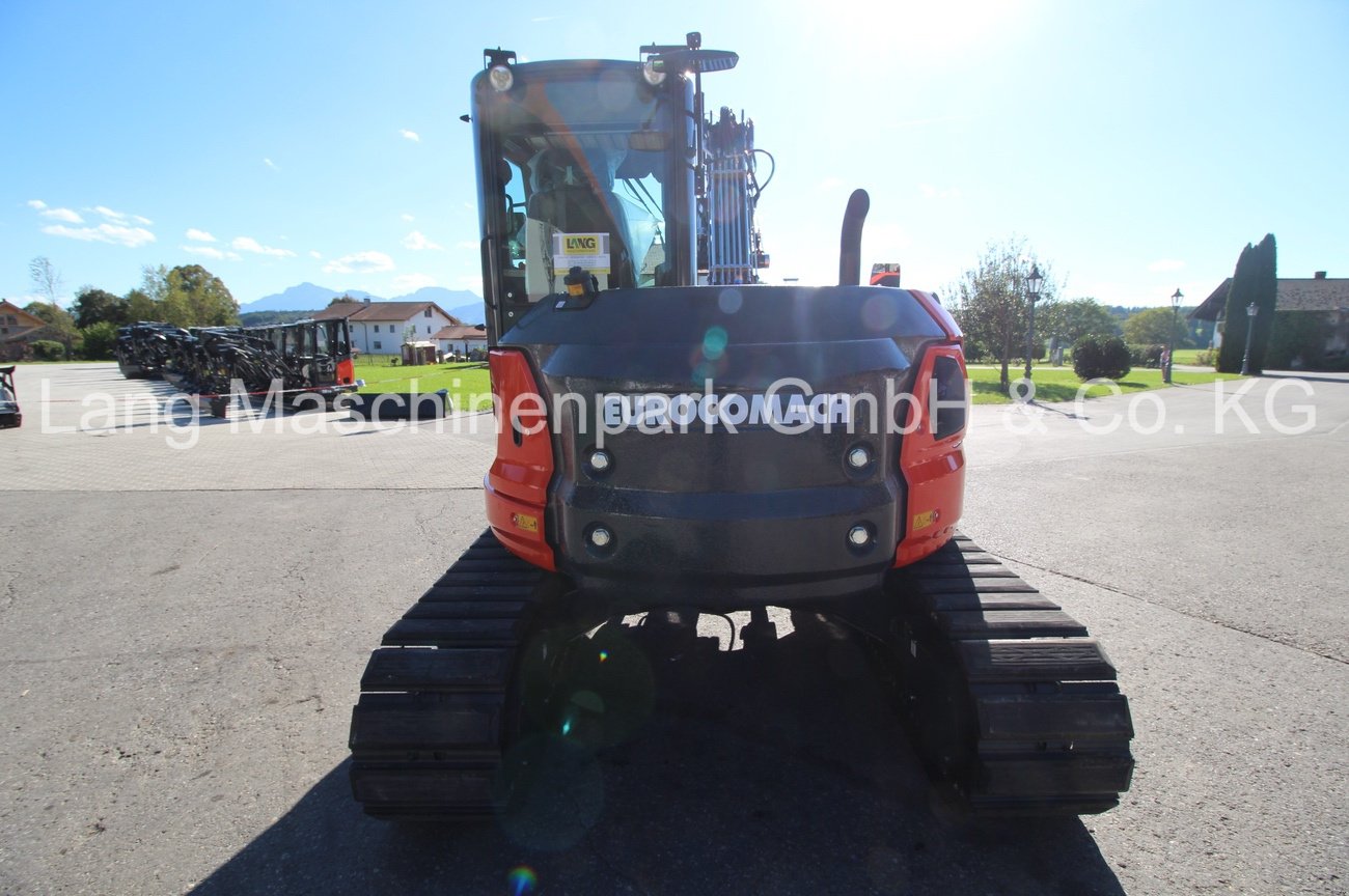 Bagger des Typs Eurocomach 100 TR, Neumaschine in Petting (Bild 4)