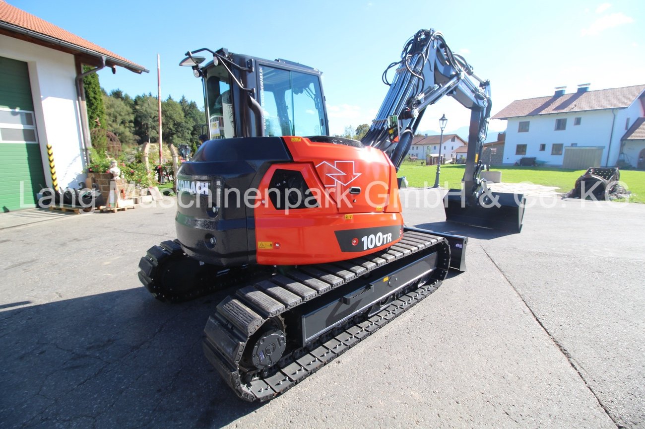 Bagger des Typs Eurocomach 100 TR, Neumaschine in Petting (Bild 5)