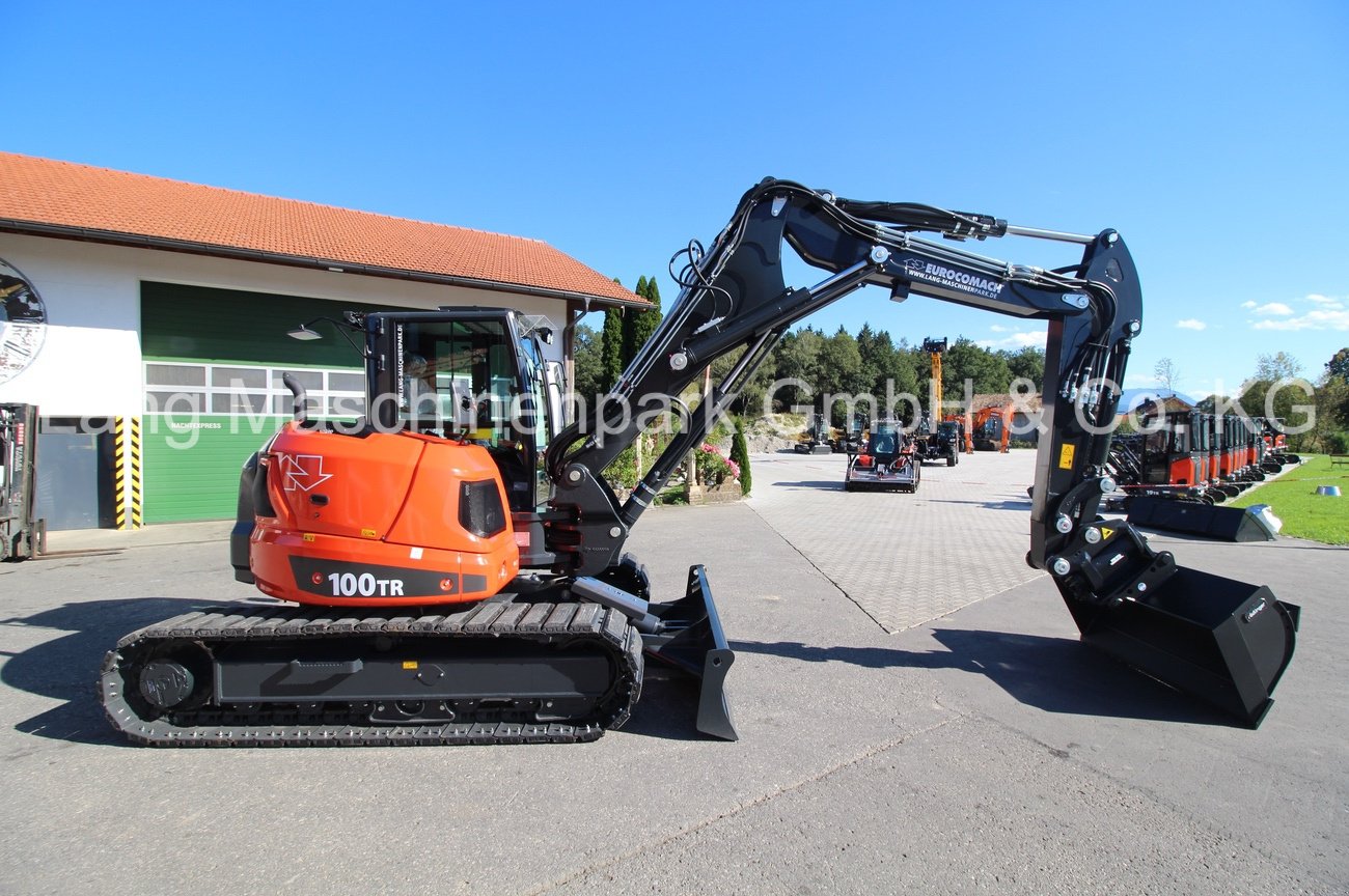 Bagger des Typs Eurocomach 100 TR, Neumaschine in Petting (Bild 7)