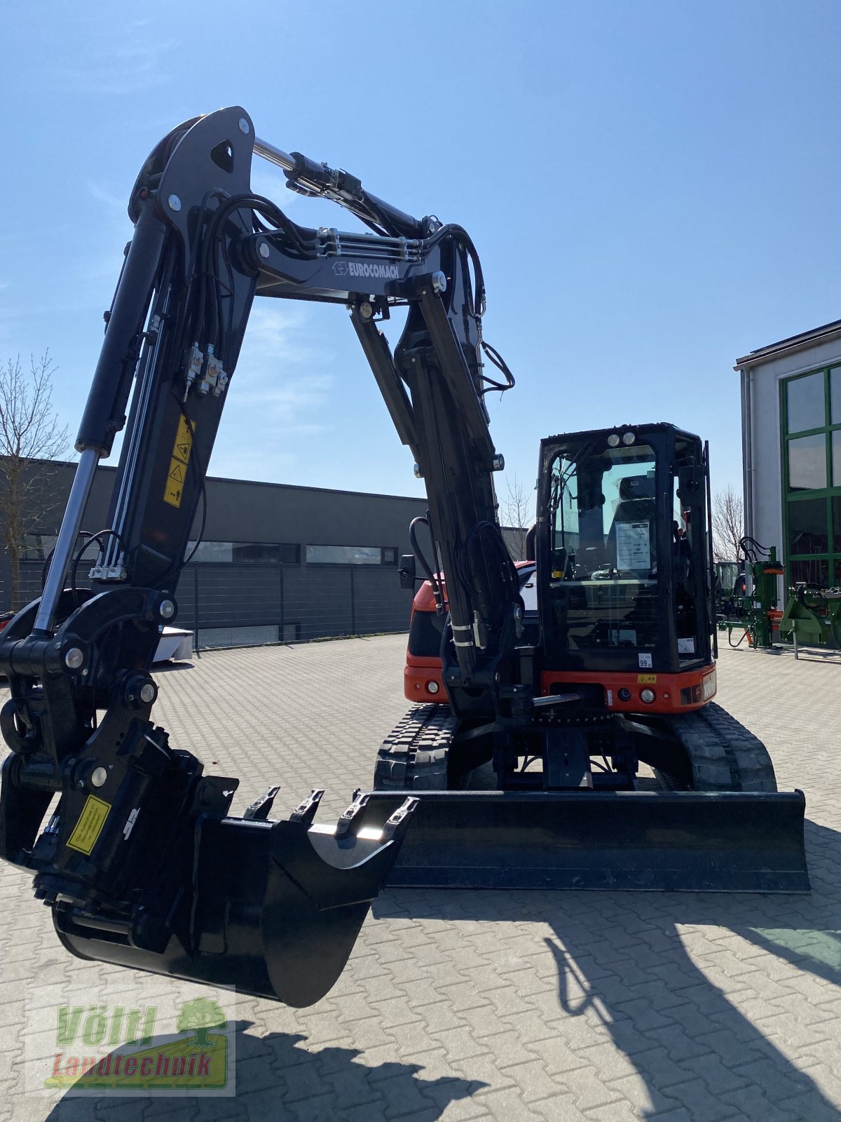 Bagger a típus Eurocomach 100TR, Neumaschine ekkor: Hutthurm bei Passau (Kép 7)