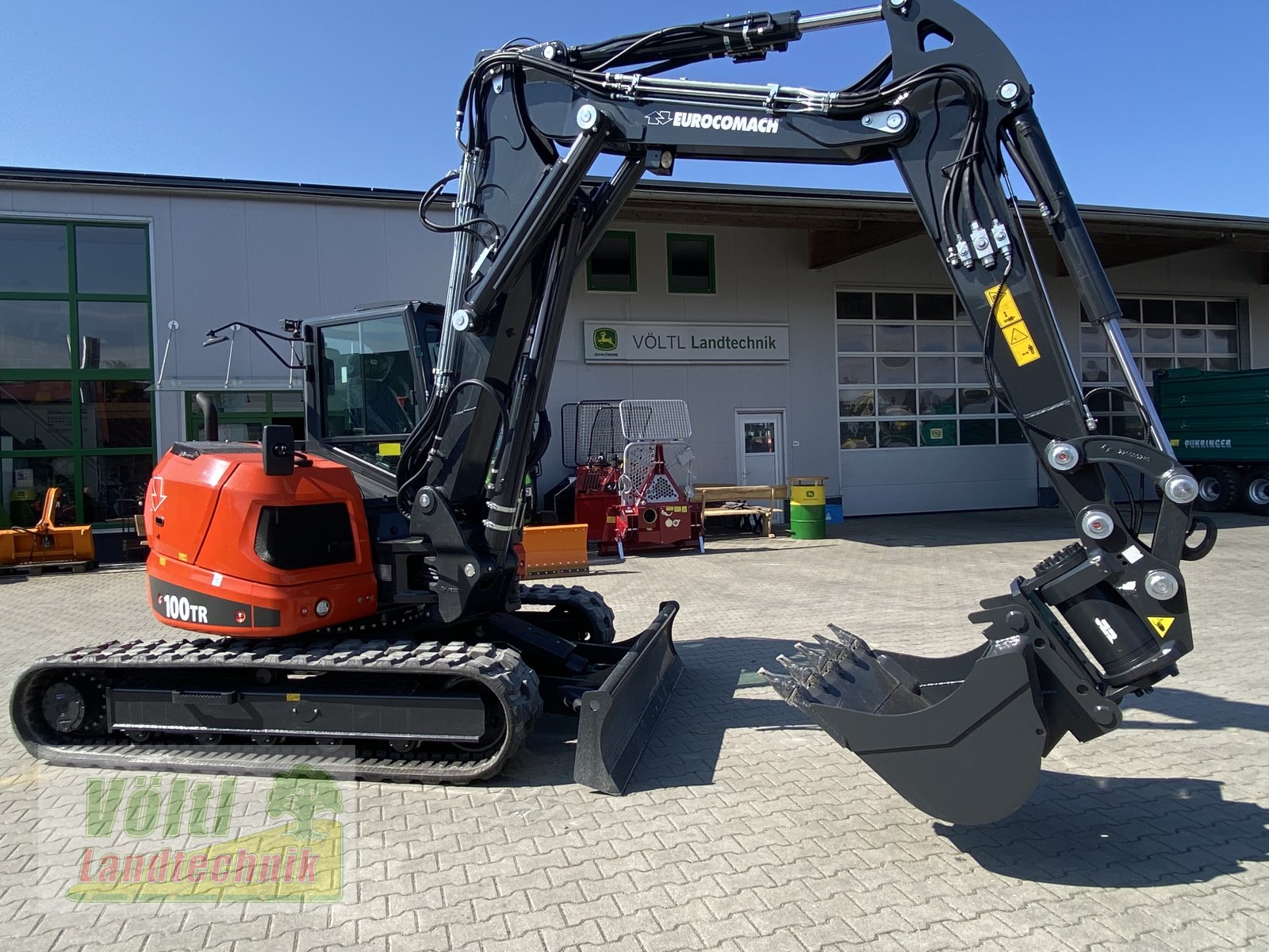 Bagger a típus Eurocomach 100TR, Neumaschine ekkor: Hutthurm bei Passau (Kép 9)